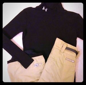 Bonfire Snow board Pant and Under Amour Shirt